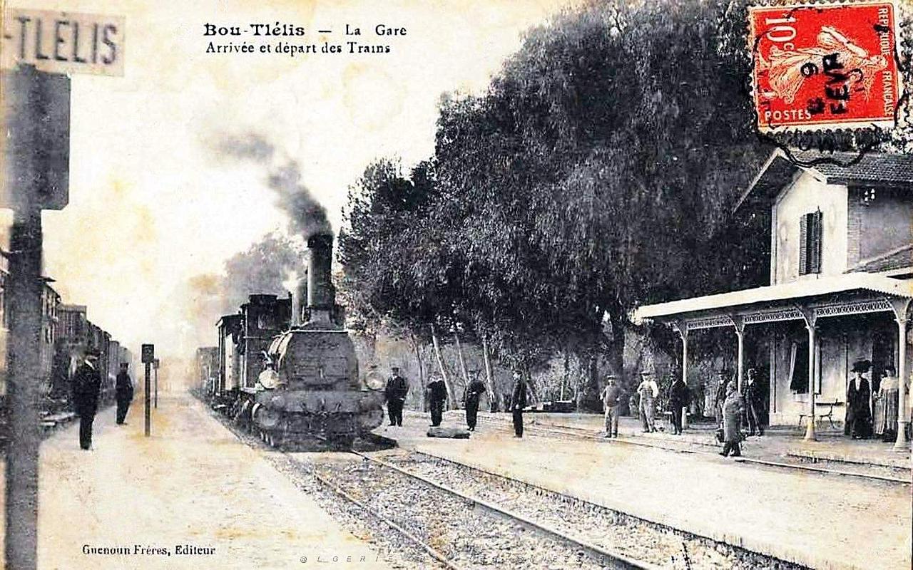 1960- Bou-Tlelis. La Gare.jpg